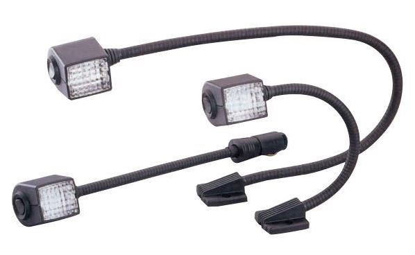 Hella 12v kortlampe med flexarm 27cm